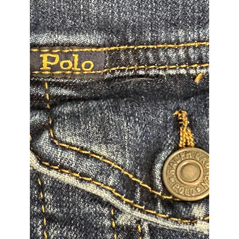 Polo Ralph Lauren‎ Denim Jacket 6X Made in Egypt